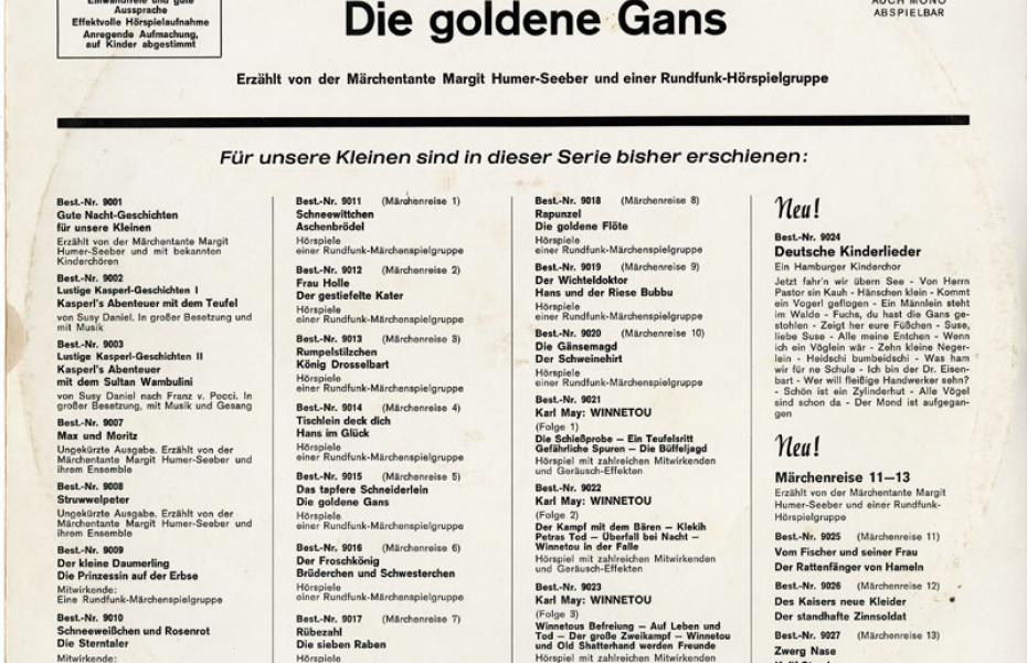 Das tapfere Schneiderlein / Die goldene Gans (Reihe: Märchenreise ; 5)