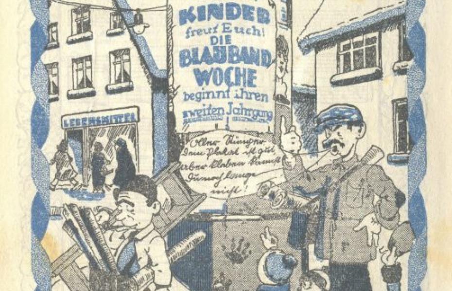 Die Blauband-Woche : eine Zeitschrift für die Familie