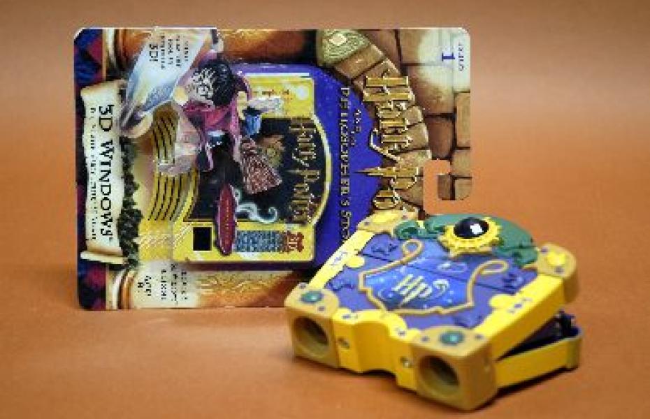 Harry Potter and the Sorcerer&#039;s Stone 3D Card Viewer