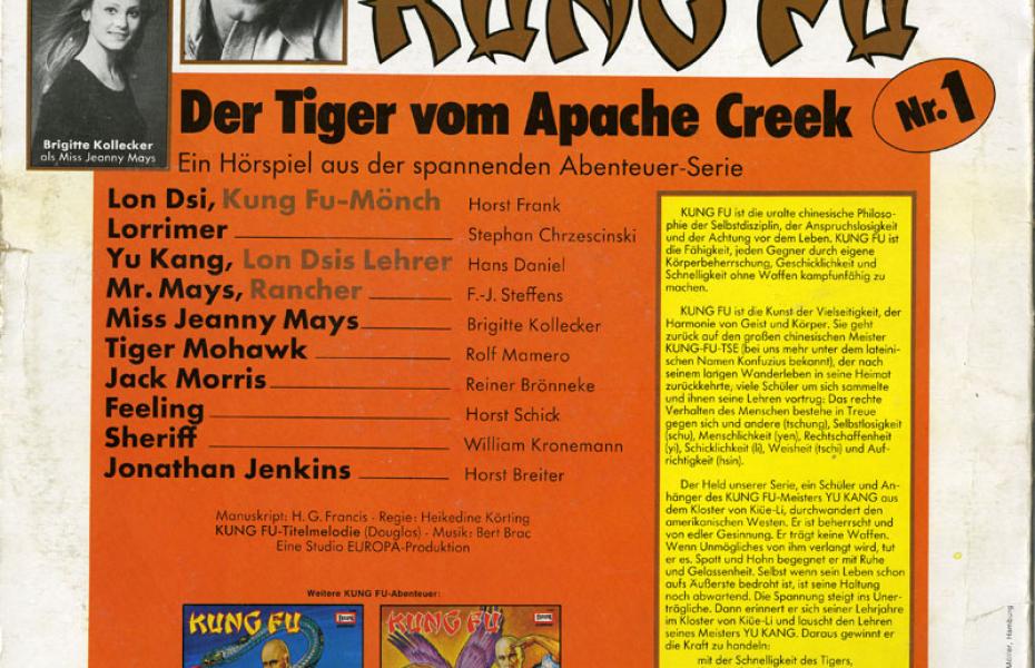 Der Tiger von Apache Creek (Reihe: Kung-Fu; 1)