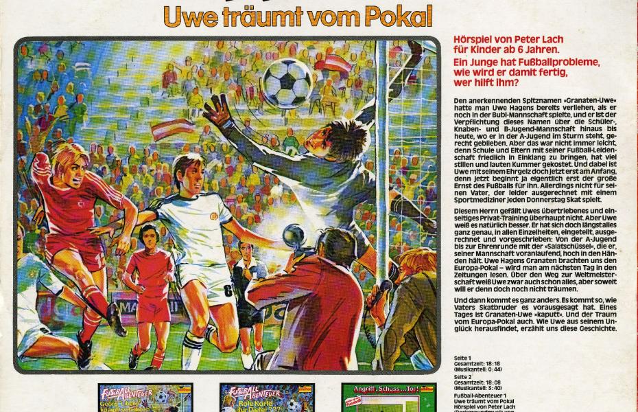 Fussball-Abenteuer: Uwe träumt vom Pokal (1. Folge)