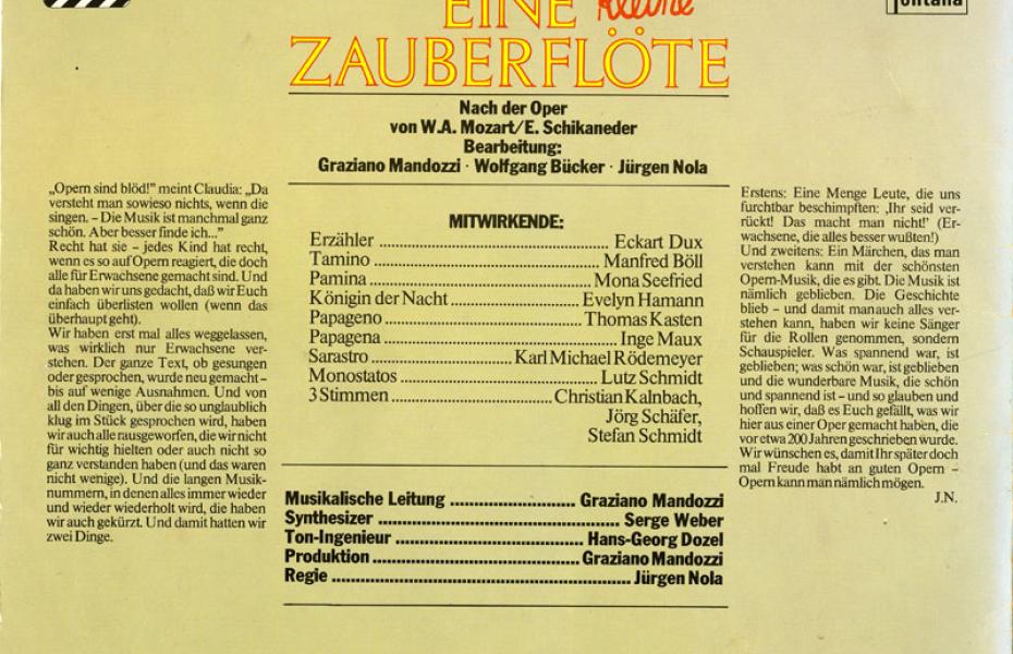 Eine kleine Zauberflöte