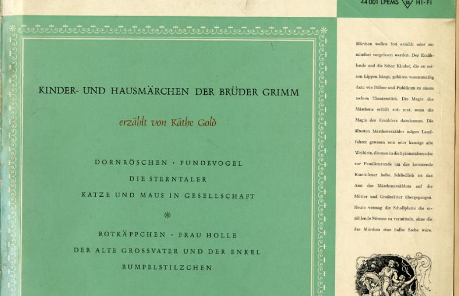 Kinder- und Hausmärchen der Brüder Grimm