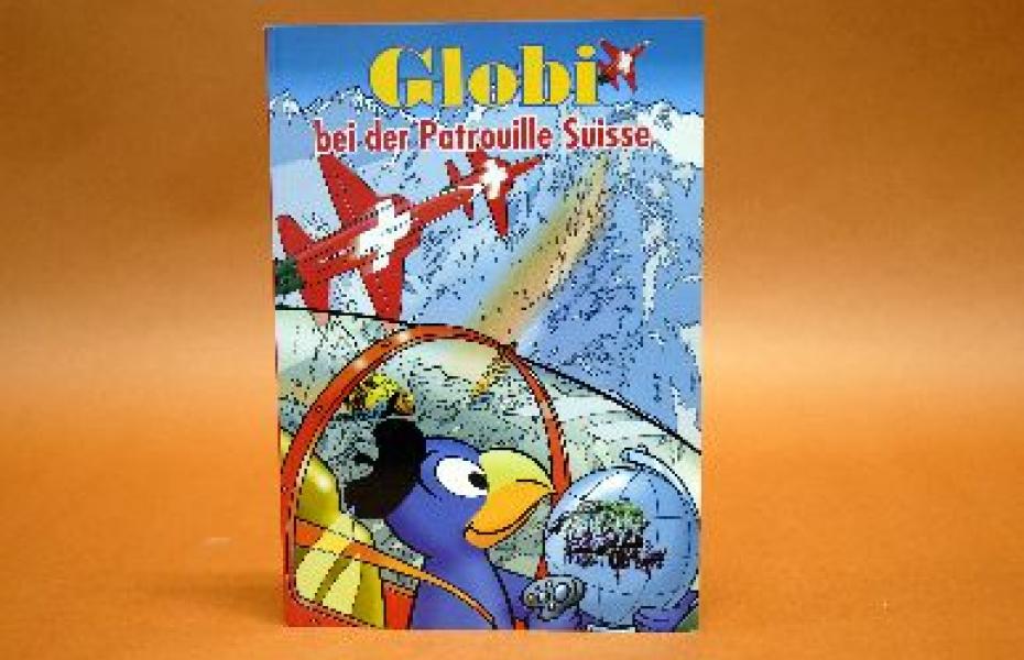 Globi bei der Patrouille Suisse (Reihe: Globi Comic)