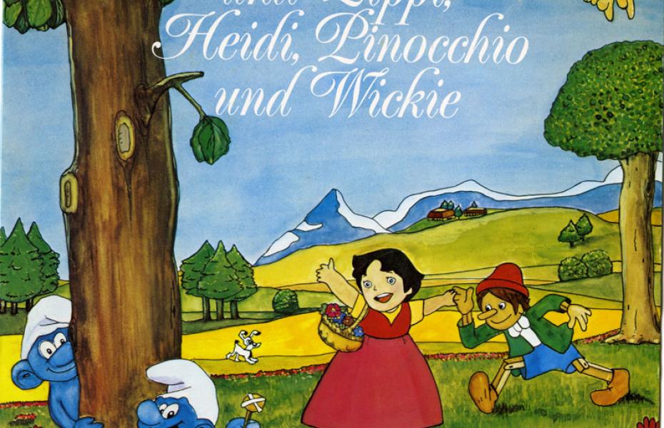 Lieder von Maja und Pippi, Heidi, Pinocchio und Wickie