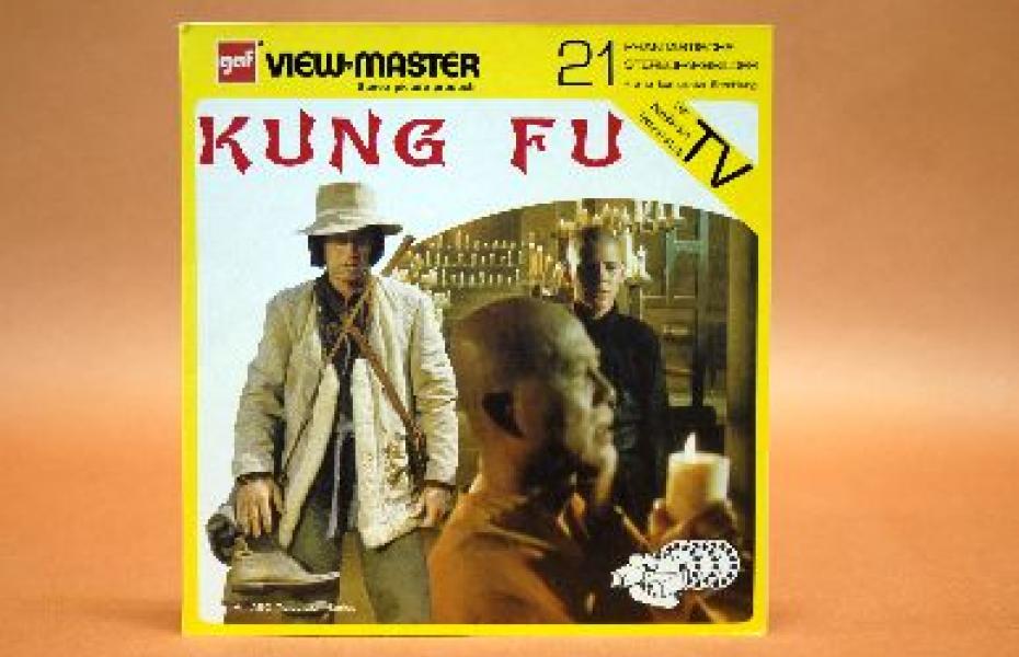 21 phantastische Stereofarbbilder &quot;Kung Fu&quot; (Reihe: Sprechender View-Master)