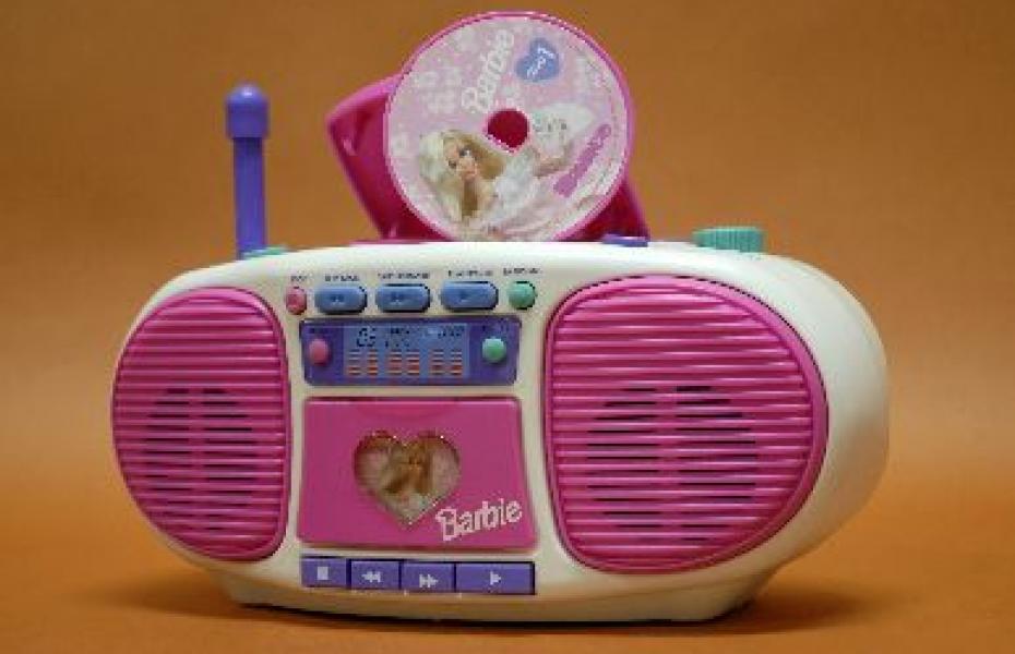 Barbie Sing with me and Talking Boom Box