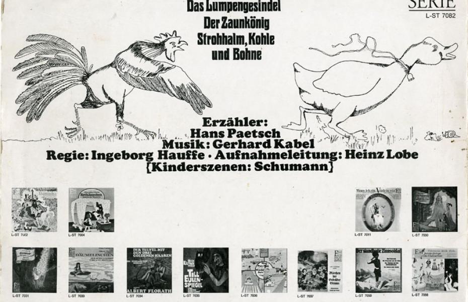 Von einem, der auszog das Fürchten zu lernen / Das Lumpelgesindel / Der Zaunkönig / Strohhalm, Kohle und Bohne