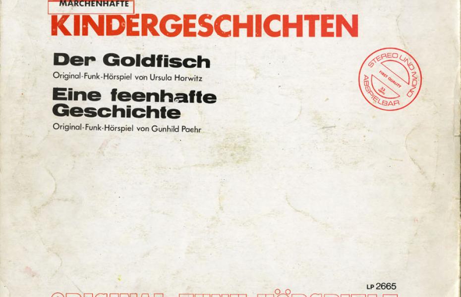 Der Goldfisch / Eine feenhafte Geschichte (Reihe: Märchenhafte Kindergeschichten)