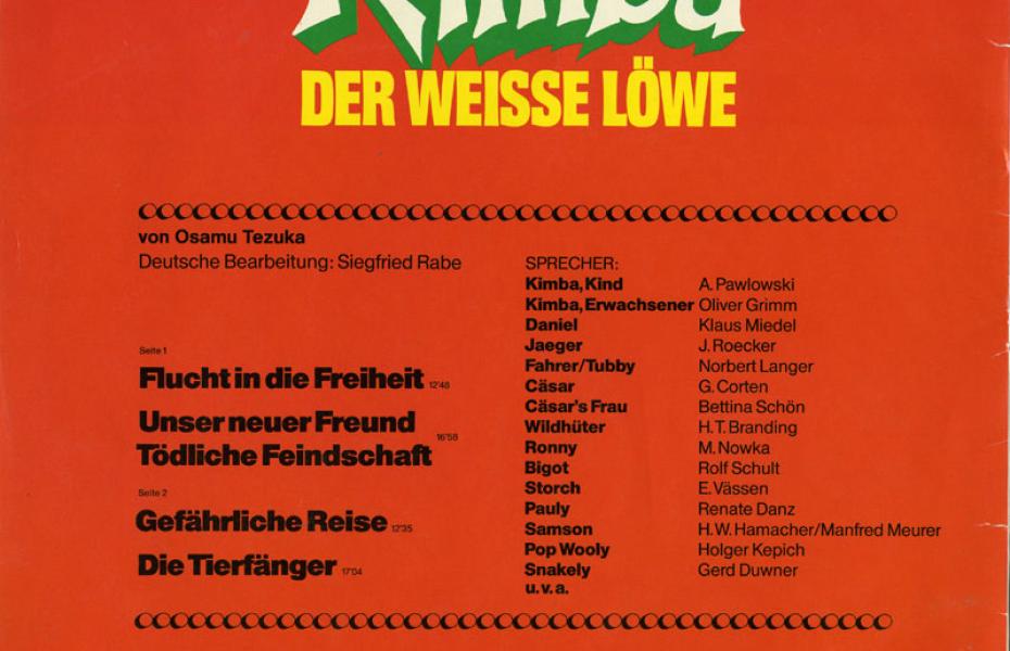 Kimba, der weisse Löwe