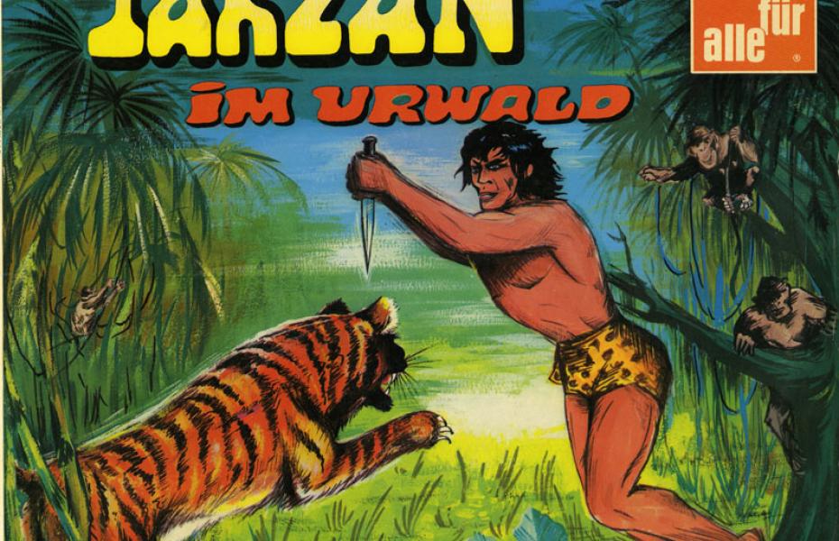 Tarzan im Urwald