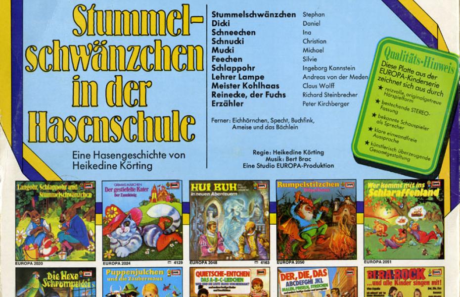 Stummelschwänzchen in der Hasenschule