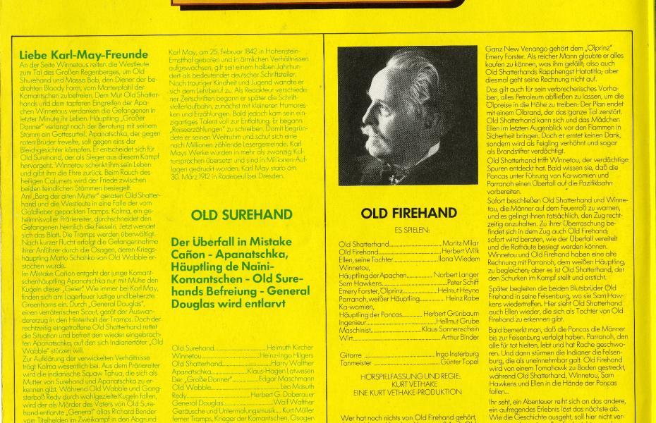 Karl May: Old Surehand / Old Firehand