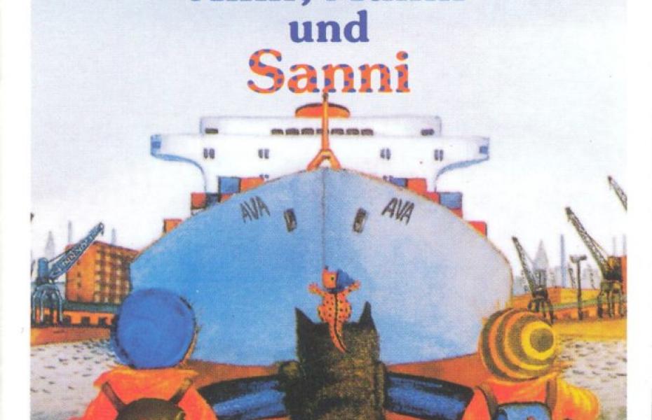 Anni, Mann und Sanni im Hafen