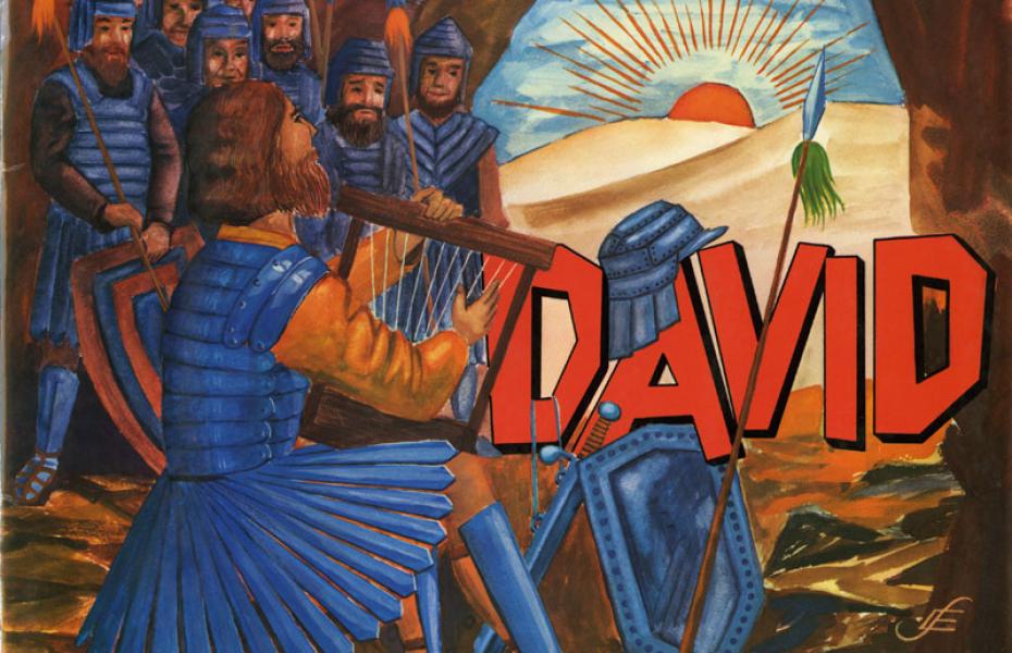 David. Psalmsänger - Flüchtling - Bandenführer