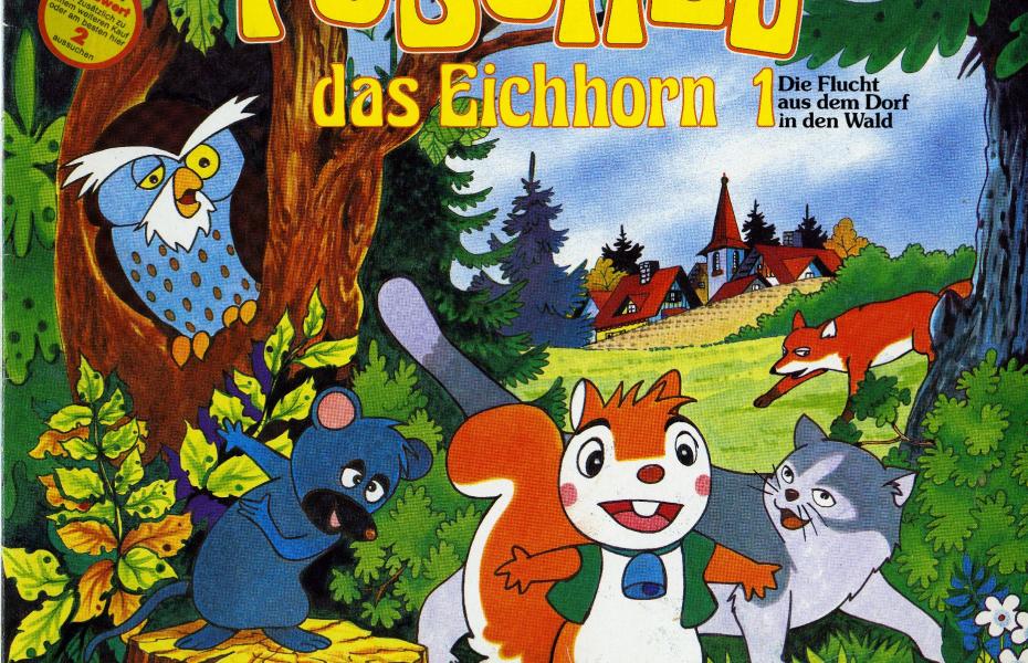 Puschel das Eichhorn: Die Flucht aus dem Dorf in den Wald (Folge 1) / Freuden und Gefahren im Wald (Folge 2)