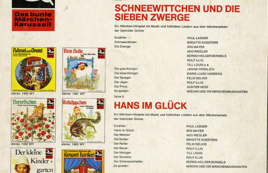 Schneewittchen und die sieben Zwerge / Hans im Glück