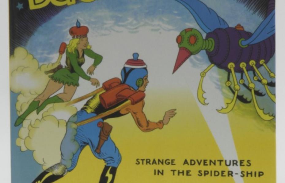 The &quot;pop-up&quot; Buck Rogers : Strange adventures in the Spider-Ship